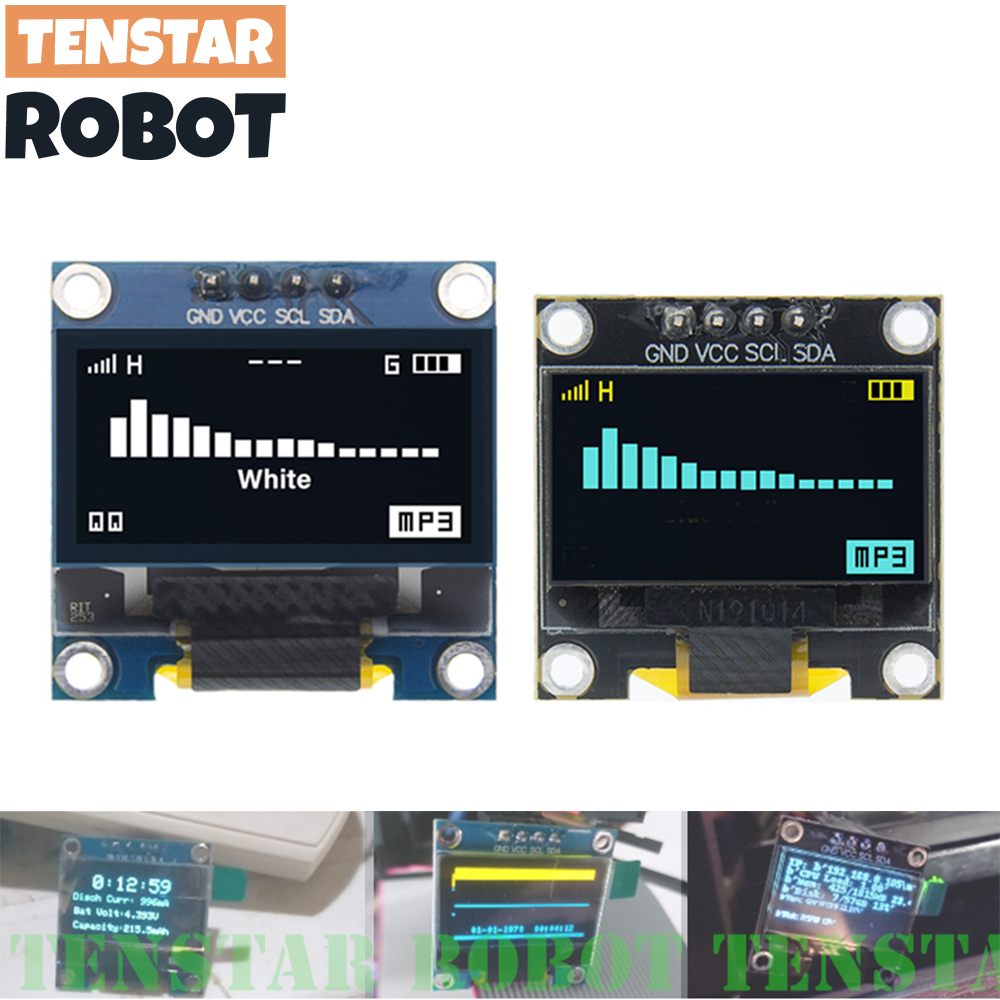 TENSTAR 0.96 Inch OLED SSD1306 - Ssd1306 ulasan dan harga