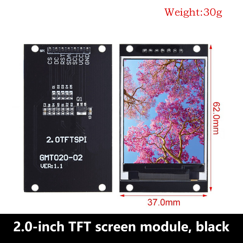 1.77/2.0/2.4/2.8 Inch SPI TFT  - Tft Display 2.4 ulasan dan harga