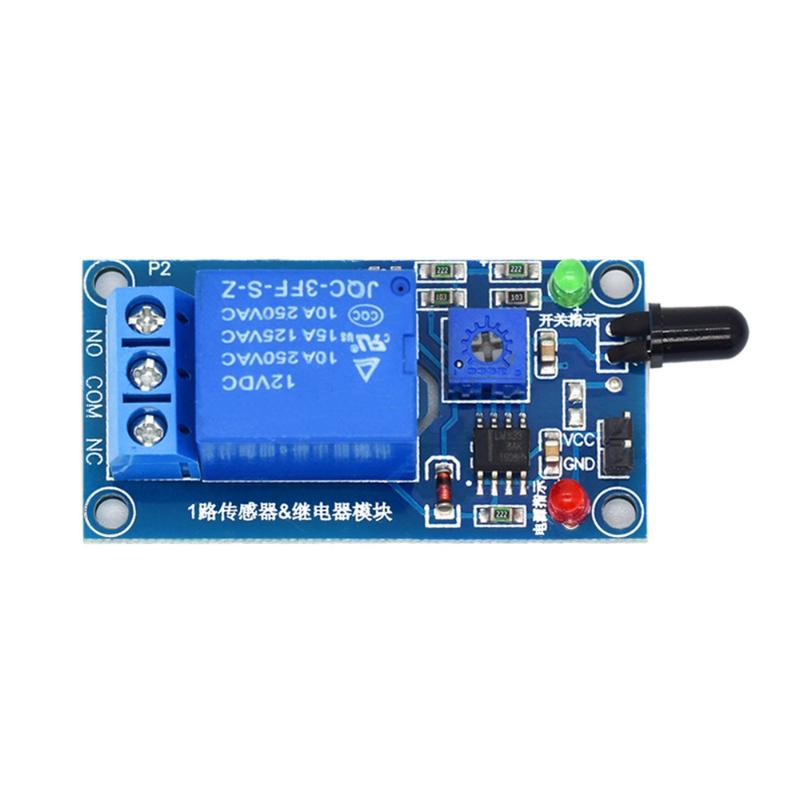 IR Infrared 1 Channel 5V 12V F - Relay Module 1 Channel ulasan dan harga