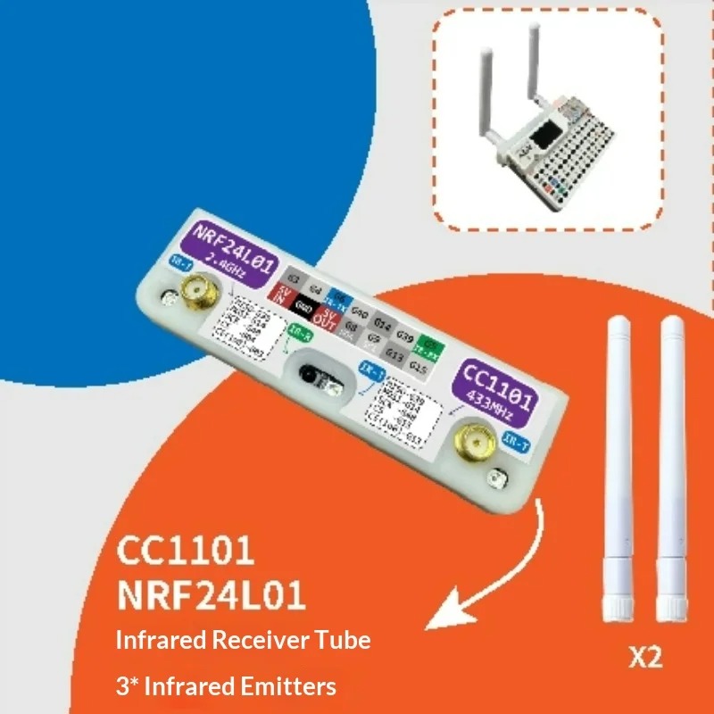 M5Stack CardPuter 3 In 1 RF Mo - Nrf24L01 ulasan dan harga