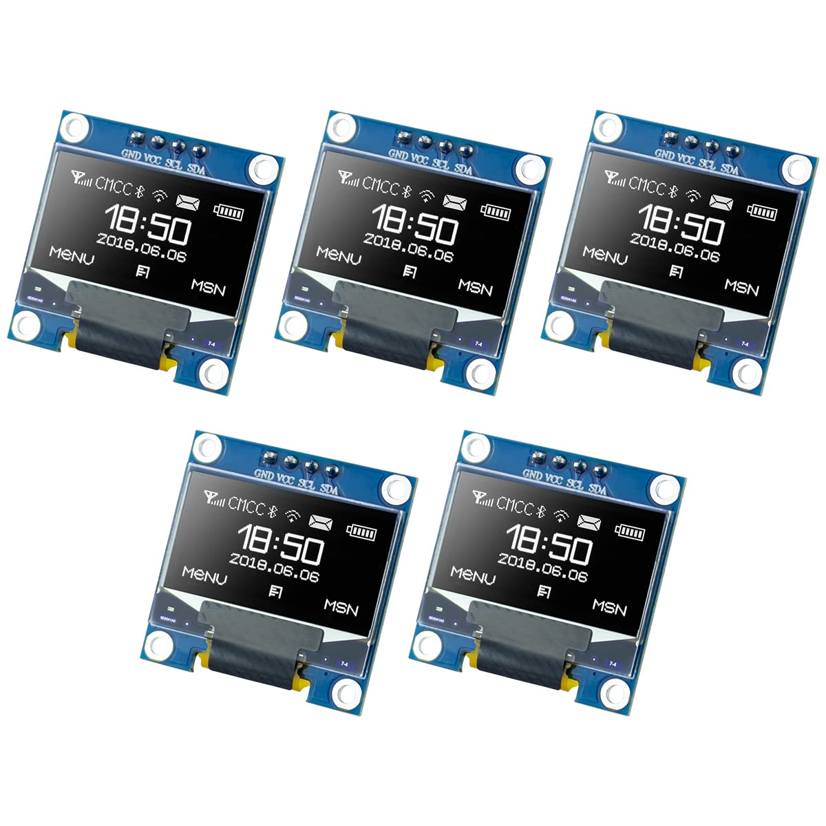 0.96 Inch OLED I2C IIC Display - Ssd1306 ulasan dan harga