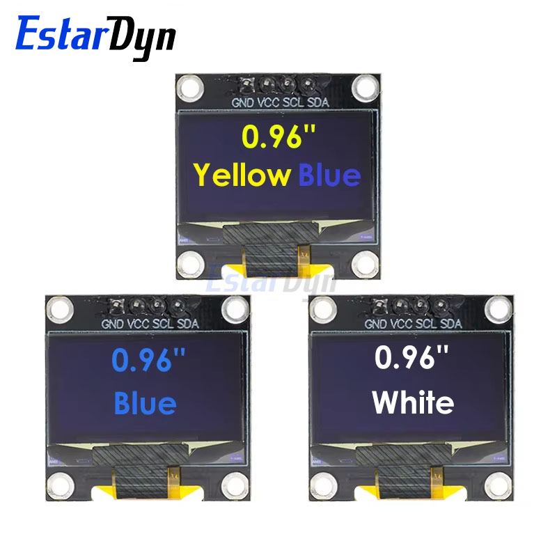 0.96 inch IIC SPI Serial 7/4Pi - Ssd1306 ulasan dan harga