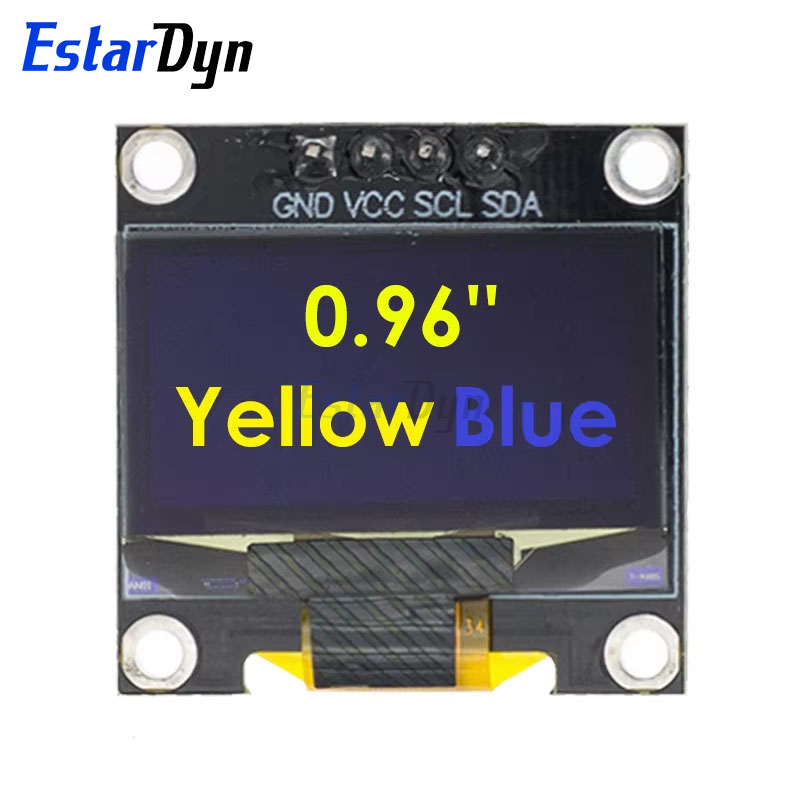 0.96 inch IIC SPI Serial 7/4Pi - Ssd1306 ulasan dan harga