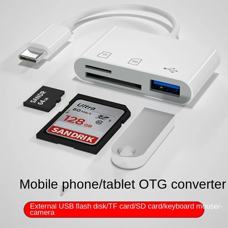 3 In 1 Type-c To USB C A OTG A - Sd Card Module ulasan dan harga