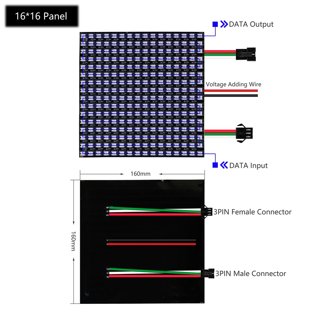 WS2812B LED Digital Flexible I - Ws2812B Strip 5V ulasan dan harga