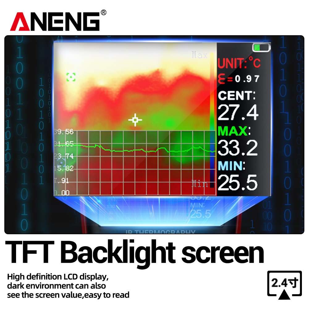 ANENG Thermal Imaging Multimet - Tft Display 2.4 ulasan dan harga
