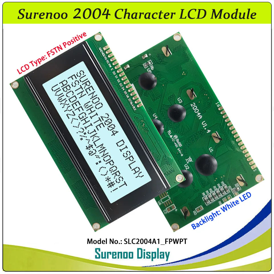 Surenoo 204 20X4 2004 Characte - Lcd 1602 ulasan dan harga